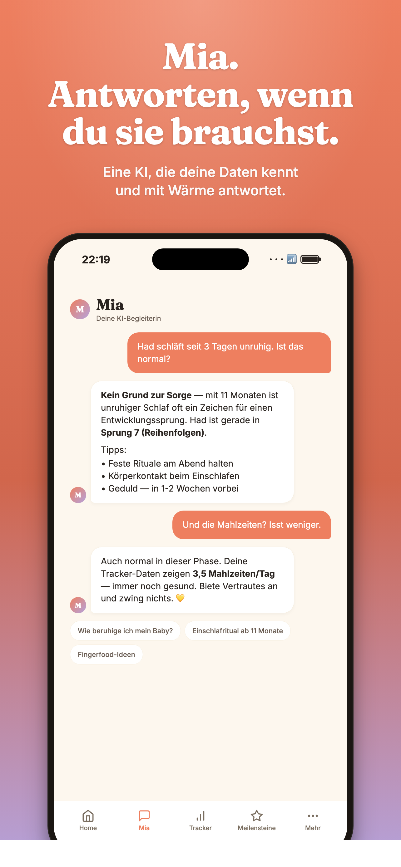Mia — die KI, die mit Wärme antwortet